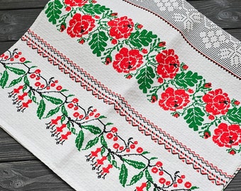 Ukrainian towel,Linen kitchen towel,Ukrainian Rushnyk,Ukrainian towel,Ukrainian pattern,Stay with Ukraine,Pray of Ukraine, Stand for ukraine