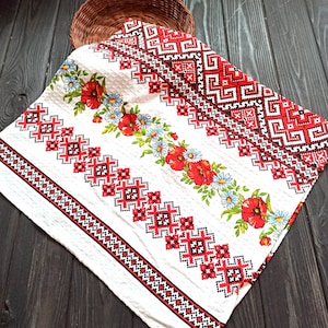 Ukrainian towel,waffle kitchen towel,Ukrainian Rushnyk,Ukrainian towel,Ukrainian pattern,Stay with Ukraine,Pray of Ukraine,Stand for ukraine