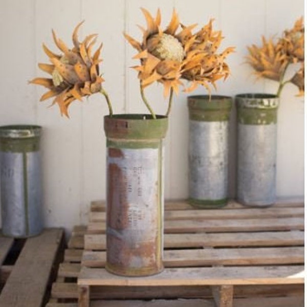 Reclaimed Military Canister