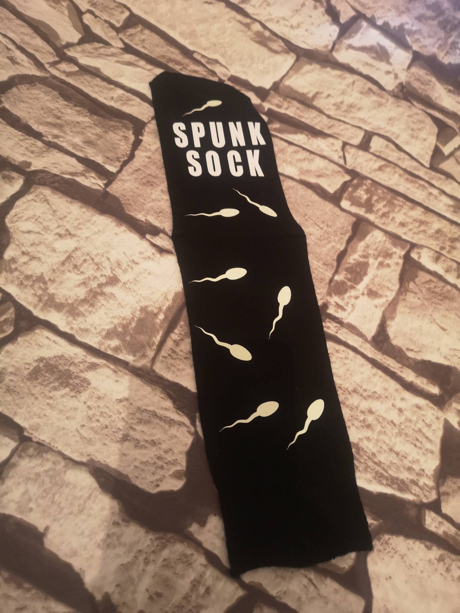 Spunk Sock Can Be Personalised Wanking Sock J