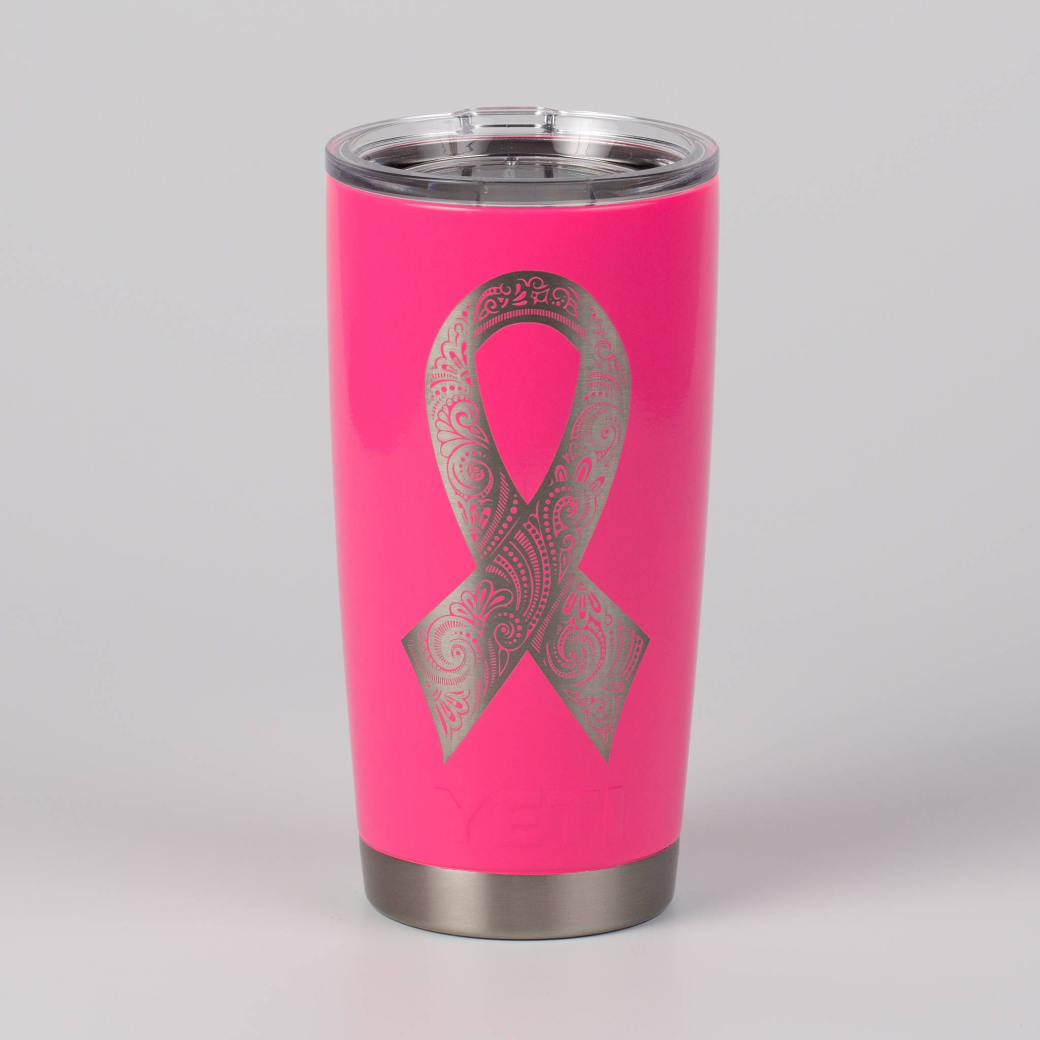 Breast Cancer Awareness Yeti Rambler Susan G Komen Walk Cup Etsy