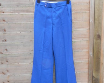 70's Blue Kenneth Ray Trousers