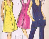 Maudella 5637, Dress and Trouser Pattern, 1960's, Size 12