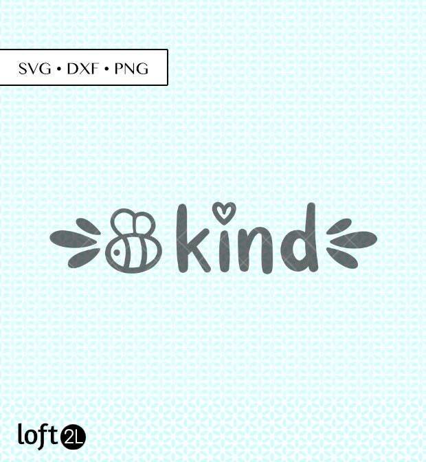 Be Kind Heart SVG DXF Cut, Be Kind Cut Files, Be Kind Dxf, Be Kind SVG ...