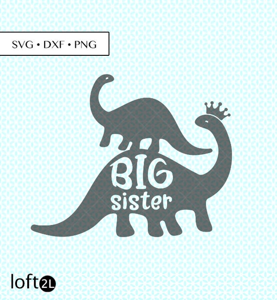 Download Big Sister Dinosaur Svg Little Brother Little Sister Svg Dxf Etsy PSD Mockup Templates