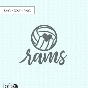 Rams Volleyball SVG, Rams Sport SVG, Rams Volleyball dxf, Rams png, Rams Cut, Rams College, Rams School Digital Graphic, Rams sports