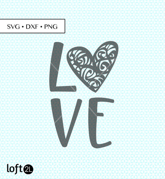 Download Love Heart Svg Dxf Png Cut Files Love Heart Svg Love Heart Etsy