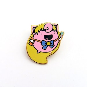 Sailor Venuspuff Enamel Pin, Pokemon Sailor Moon Mashup