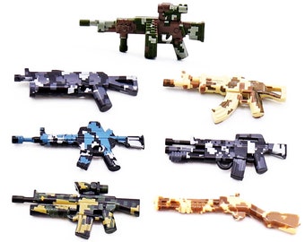 Ak 47 Etsy - camo military weapons ak 47 rifle guns custom building block accessories fast shipping usa seller