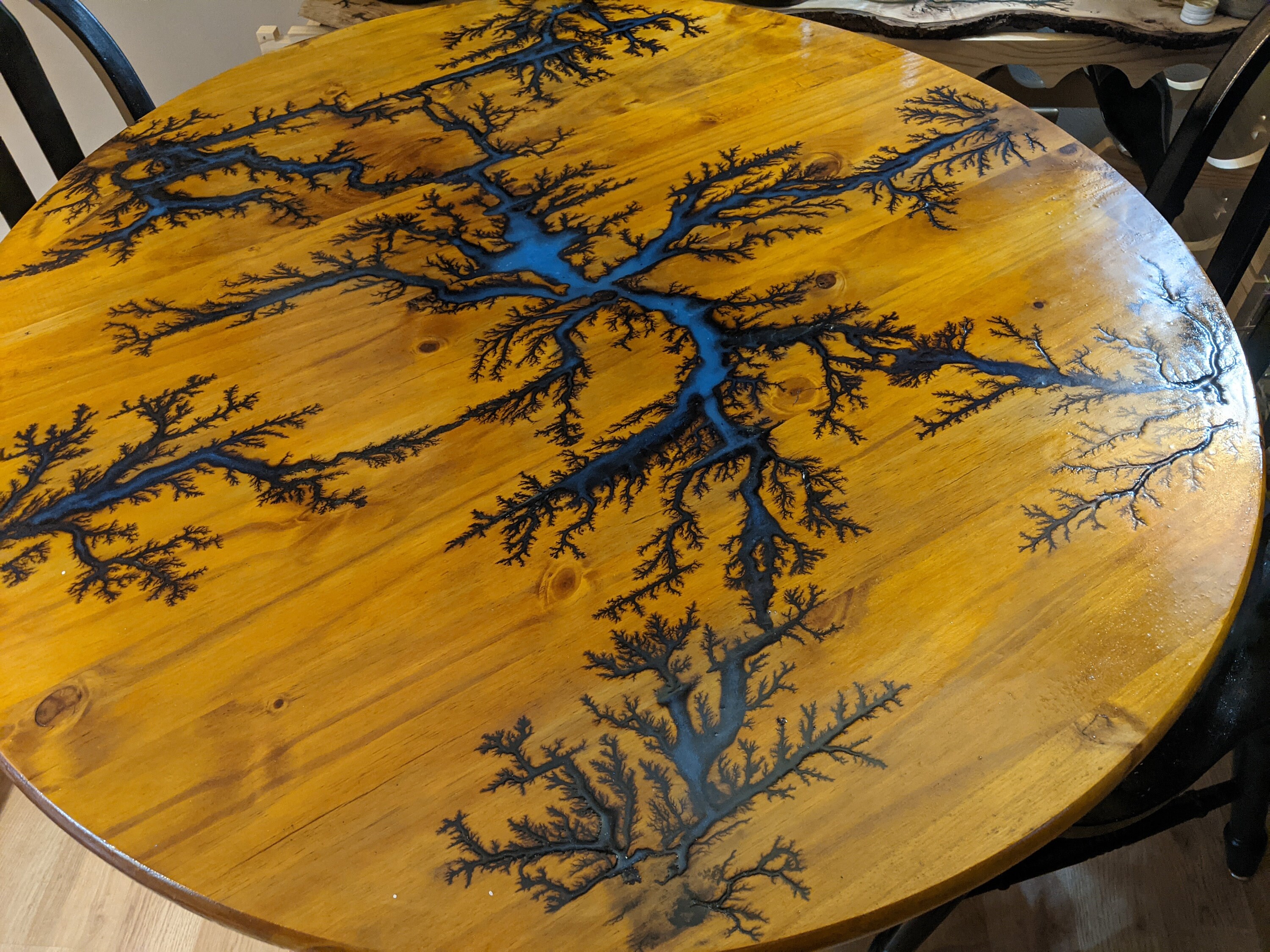 Customizable 36 Round Wooden Table Top or Wall Art Etsy