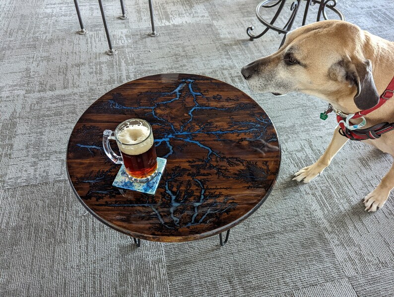 Customizable 24 Round Wooden Table Top or Wall Art Etsy