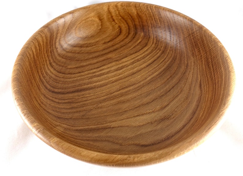 Oak Wooden Salad bowl food safe finish Etsy