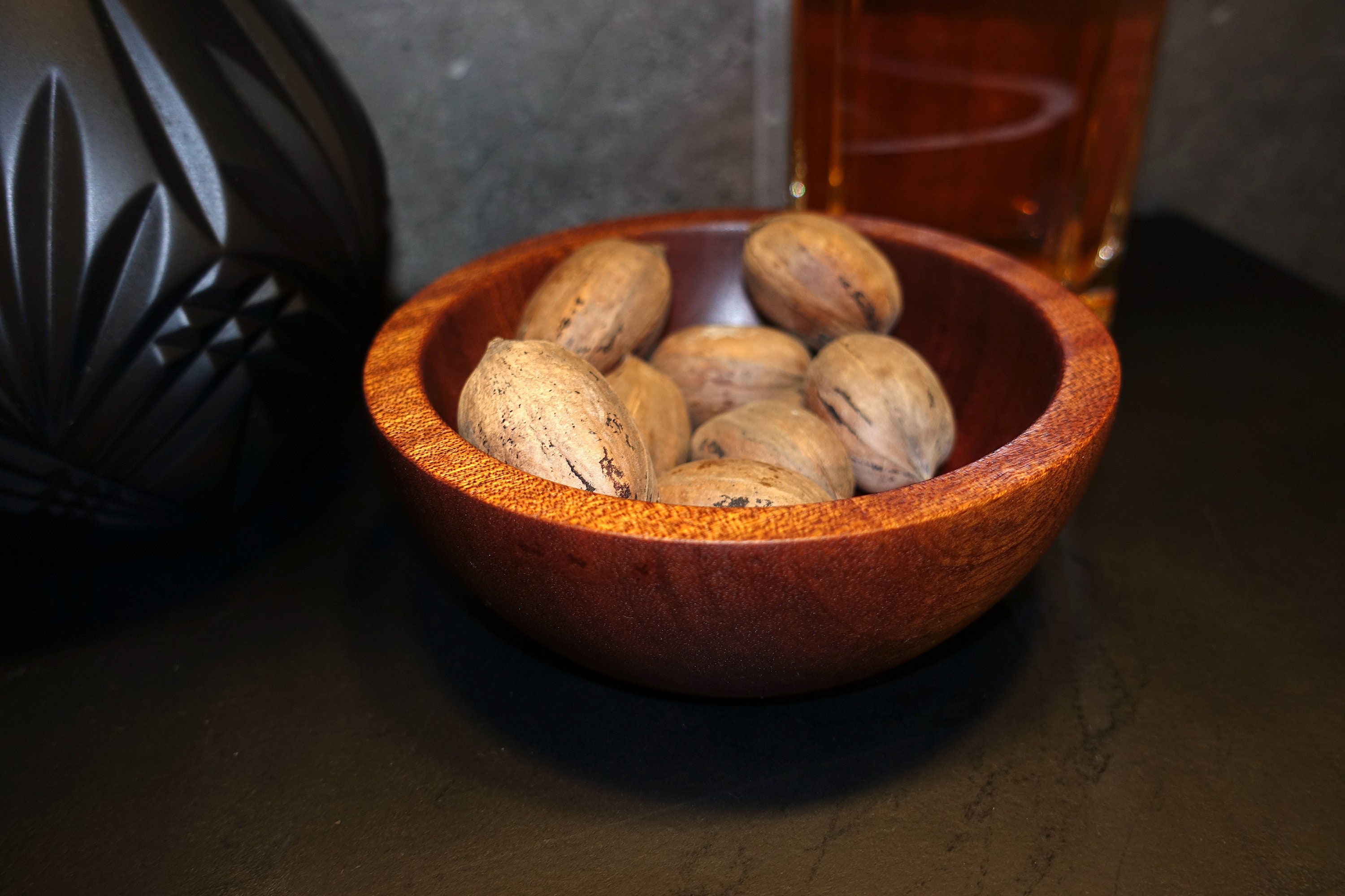 Nut Serving Bowl Small Wooden Dish Mothers Day Gift Etsy UK