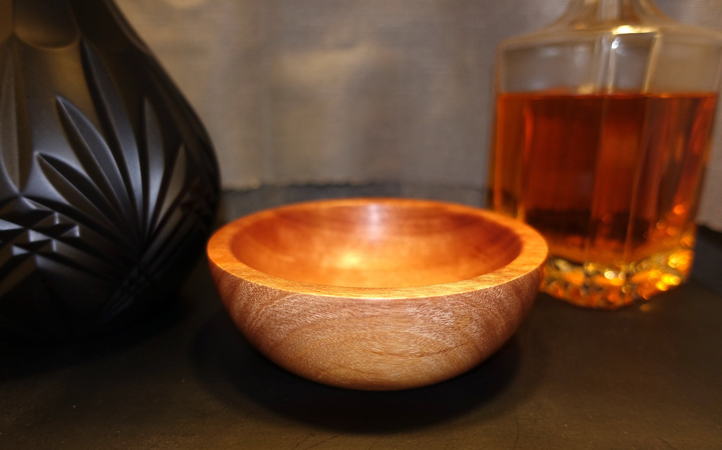 Nut Serving Bowl Small Wooden Bowl Housewarming Gift Etsy UK