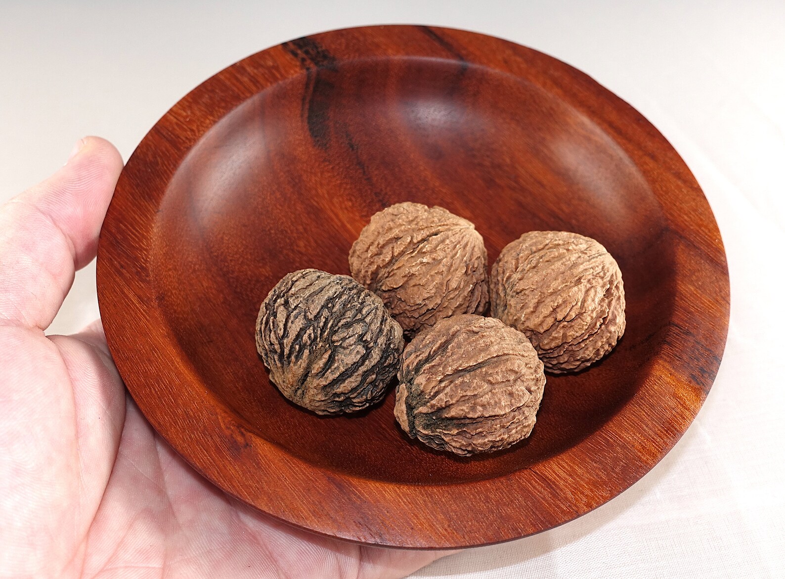 Nut Serving Dish Goncalo Alves Small Wooden Bowl Food Safe Etsy