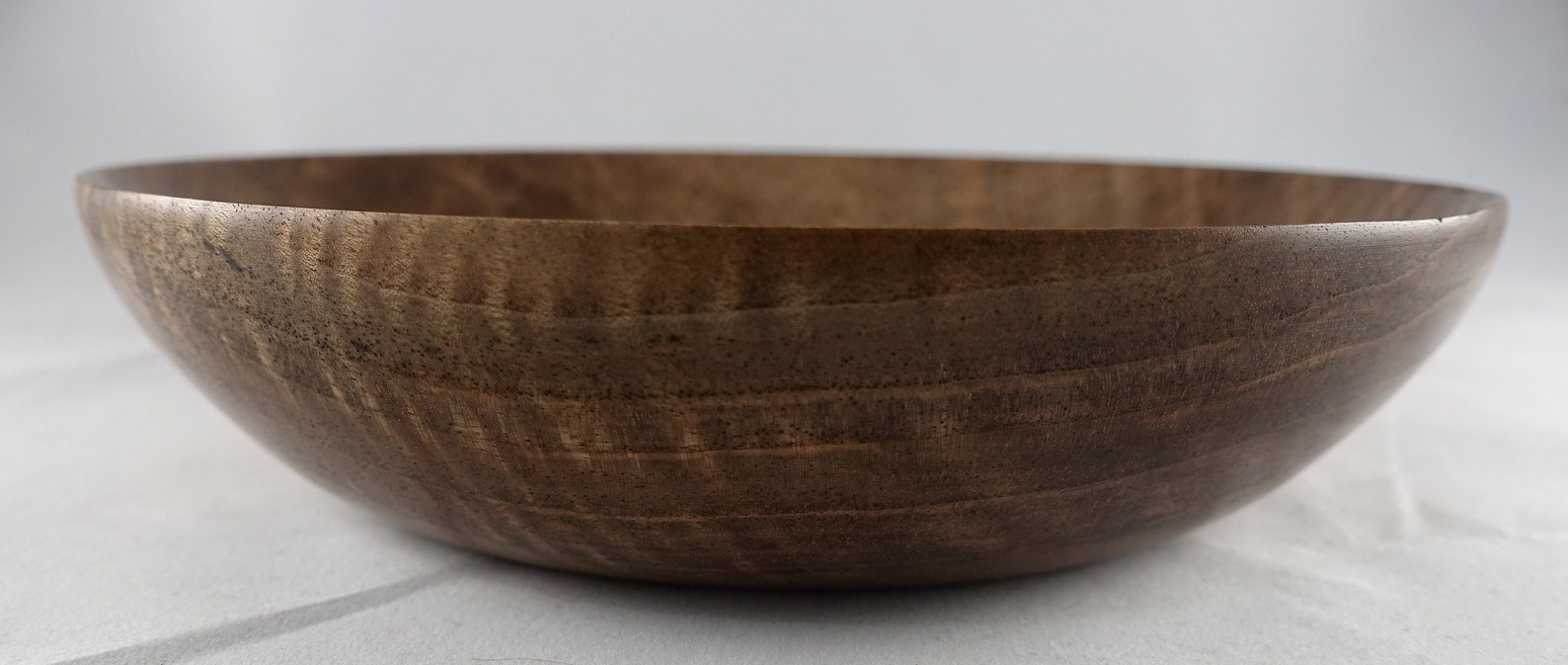 American Walnut Wood Bowl for Rustic Decor Hand Carved Wooden Etsy
