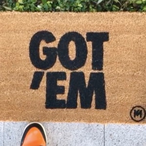Got Em MAT doormat Nike sneaker doormat | housewarming gift | sneaker head