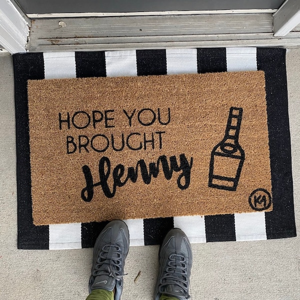 Funny Doormat Etsy