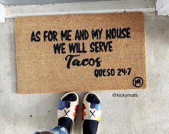 TACO Is BAE MAT| funny doormat | housewarming gift