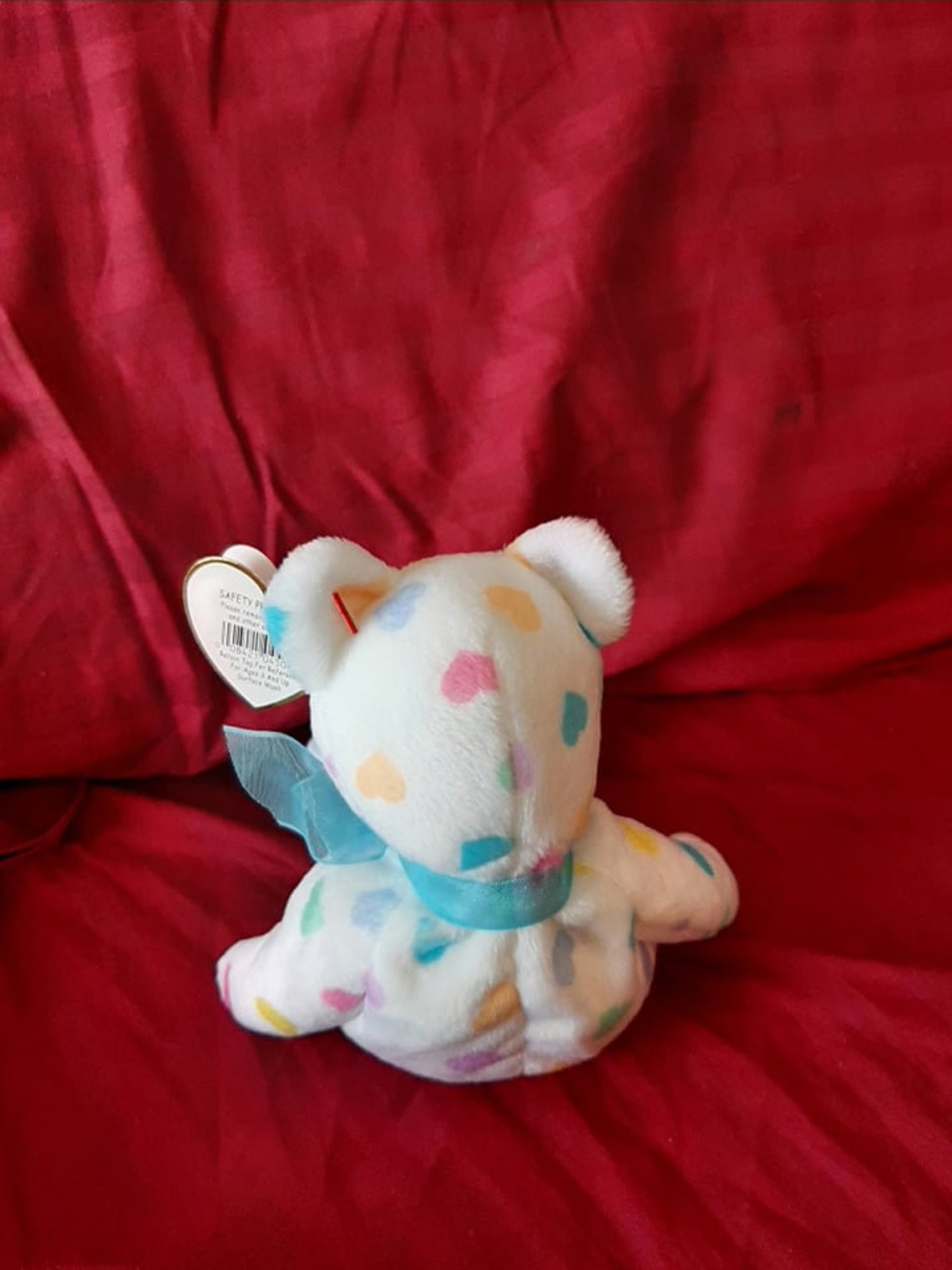 Ty Beanie Baby Kissme the Bear 2001 Etsy UK