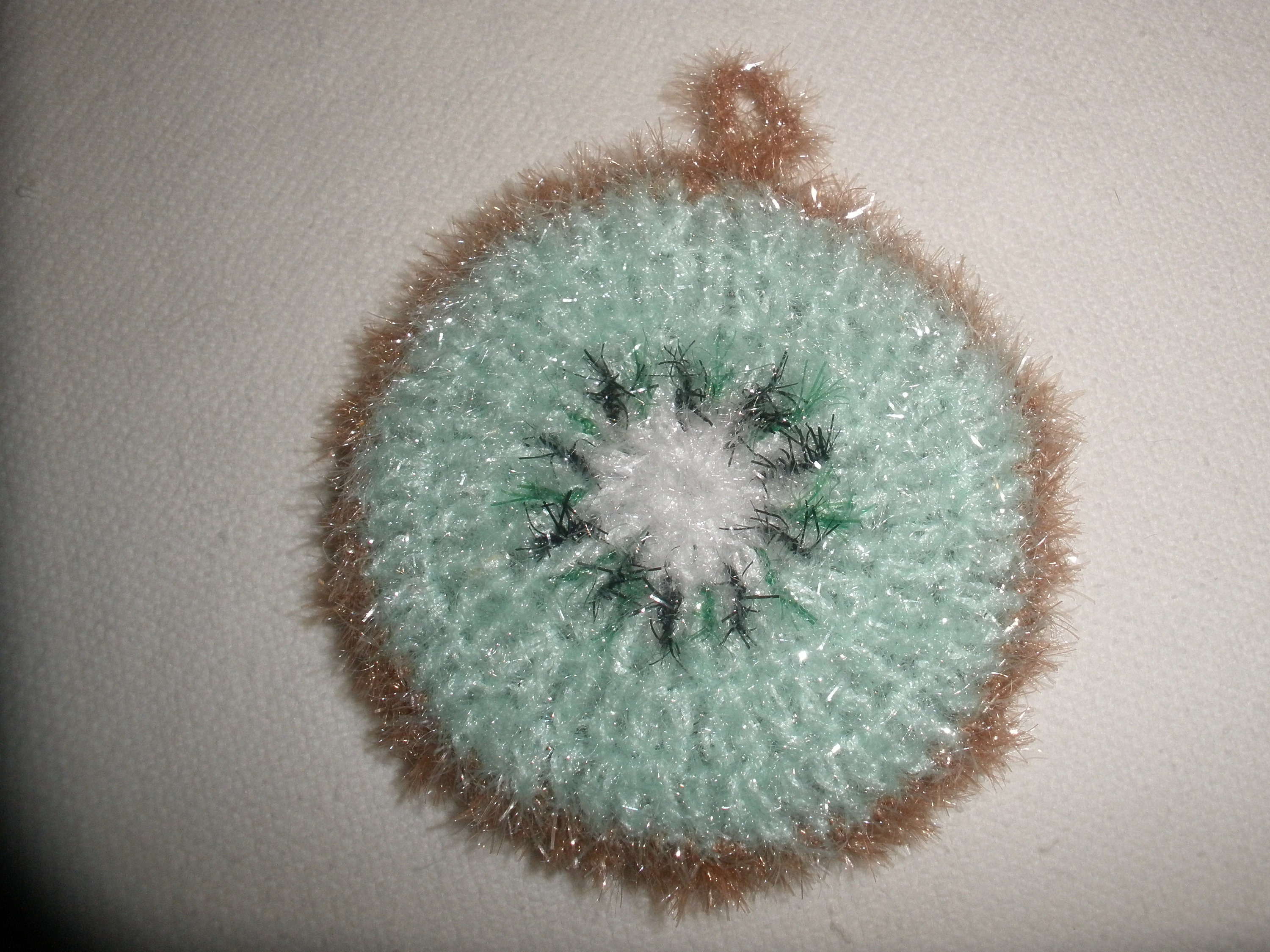 Au Choix Eponge/Tawashi Kiwi et Pomme