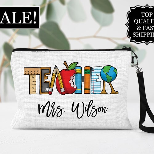 Personalized Teacher Bag Teacher Survival Kit School Gift Etsy