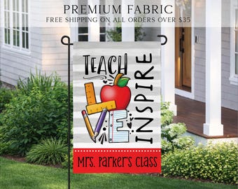 Teacher Classroom Flag, Welcome To My Classroom Flag, Classroom Flag, Teacher Flag, Classroom Decor, Teacher Gift Ideas