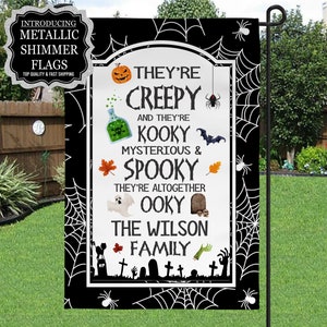 Halloween Garden Flag, Trick Or Treat Garden Flag, Halloween Garden Flag, Halloween Porch Flag, Fall Garden Flag, Halloween Yard Flag