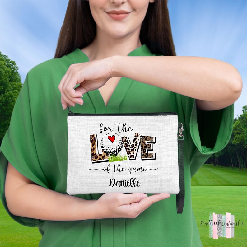 Personalized Golf Bag, Ladies Golf Bag, Girls Trip Golf Bag, Custom Golf Tournament Bag, Golf Tee Bag, Golf Lover Gift, Golf Accessories afbeelding 9