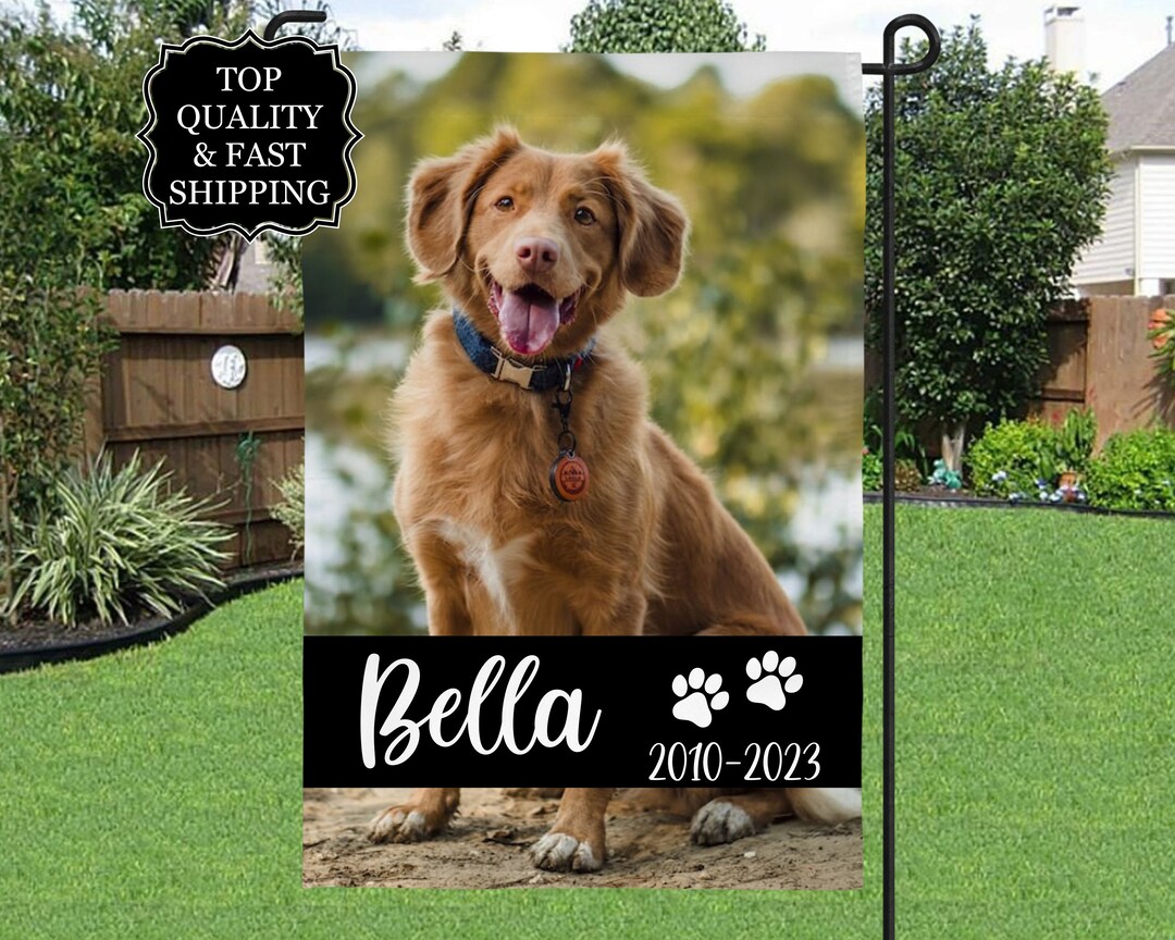 Pet Memorial Garden Flag, in Loving Memory Of, Sympathy Flag