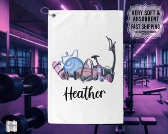 Gym Towel, Gym Work Out Towel, Custom Gym Towel, Gym Sweat Towel, Workout Fitness Towel, Personalized Gym Gift, Workout Towel Gift Ideas