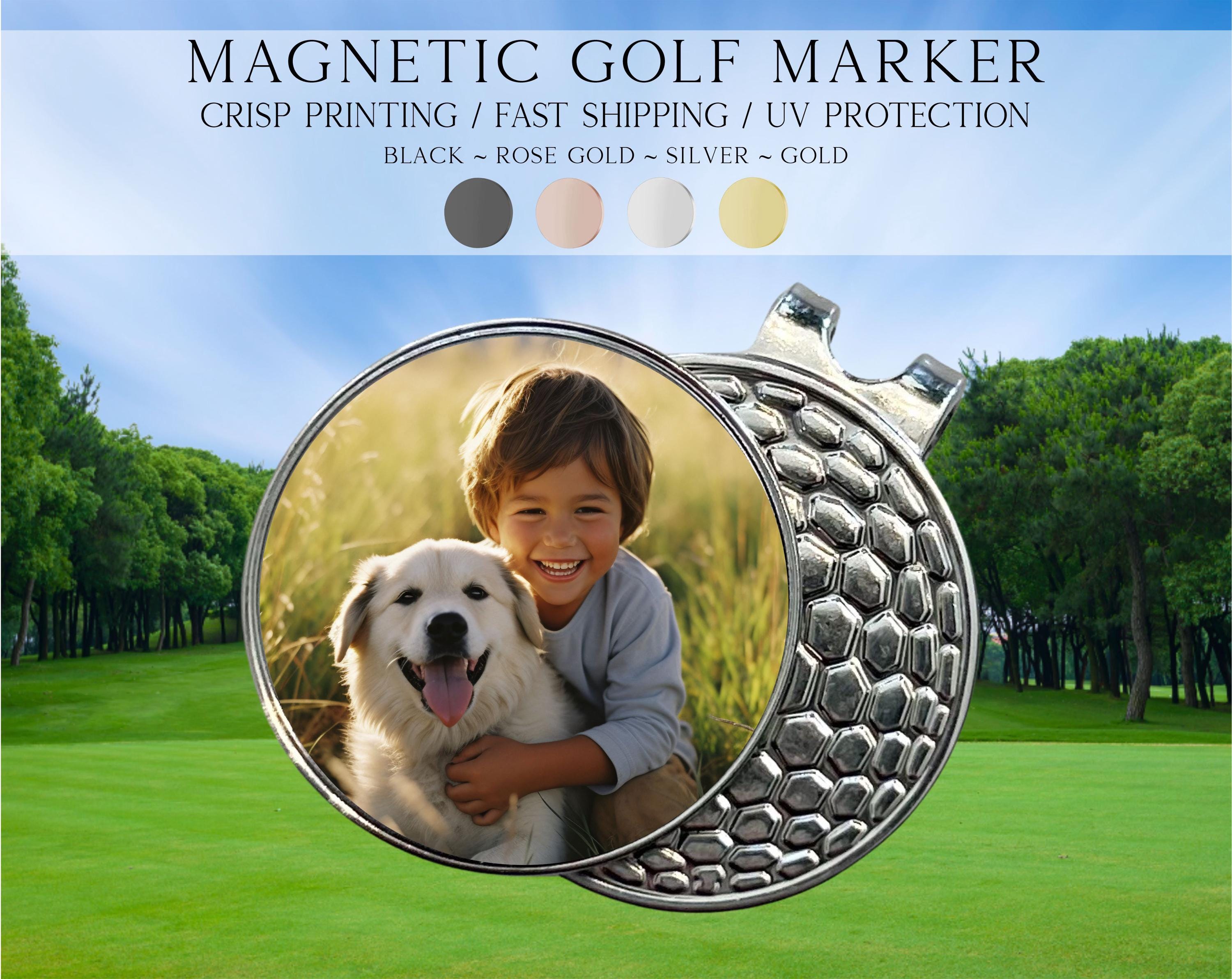 Photo Golf Marker, Golf Marker and Clip Set, Custom Golf Gifts For Her, Custom Golf Marker, Golfing Accessory, Personalized Golf Marker