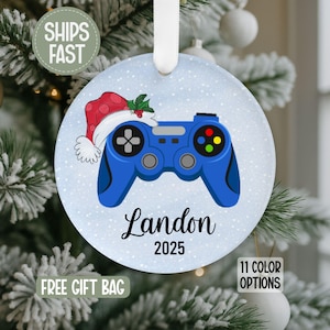 Video Game Ornament, Gamer Ornament, Ornament Gift For Gamers, Gamer Gift Ideas, Boy Gamer Ornament, Girl Gamer Ornament, Controller Gift