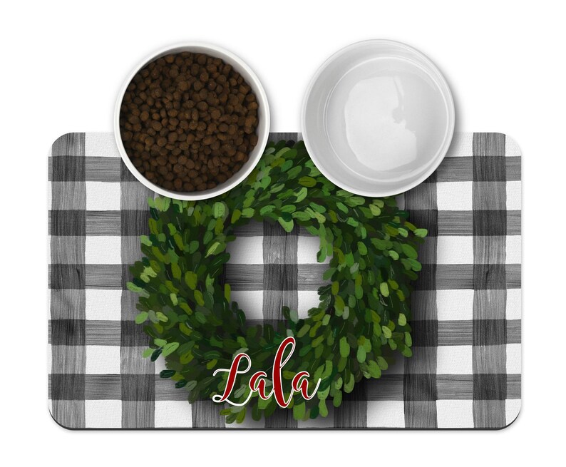 Custom Pet Gifts Pet Feeding Mat New Pet Gift Pet Place Mat Personalized Pet Mat Custom Pet Mat