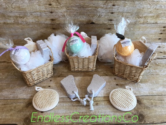 Fizzy Bath Bomb Gift Basket Fizzy Scented Shea Butter Bath | Etsy