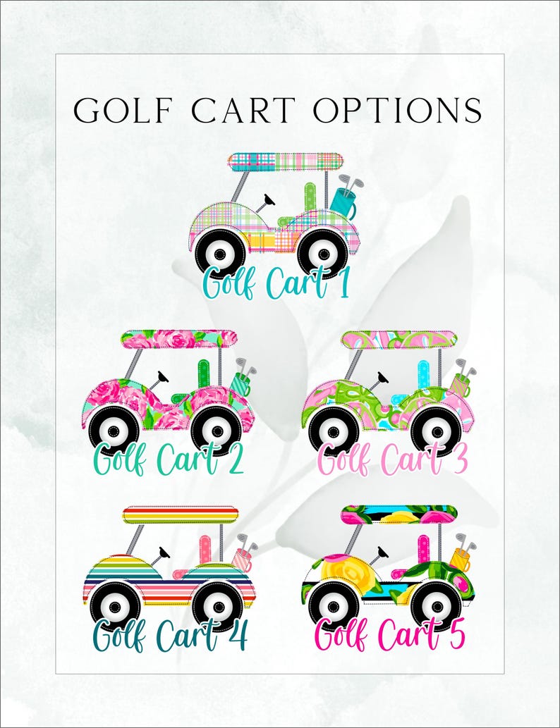 Golf Cart Wristlet, Personalized Golf Cart Bag, Golfing Gift Ideas, Custom Golf Cart Bag, Golf Toiletry Bag, Golf Wristlet, Golf Gift image 4