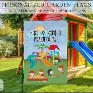 Kids Playground Flag, Kids Tree House Flag, Kids Fort Flag, Kids Clubhouse Flag, Yard Decor, Clubhouse Decor, Outdoor Flag, Playground Flag