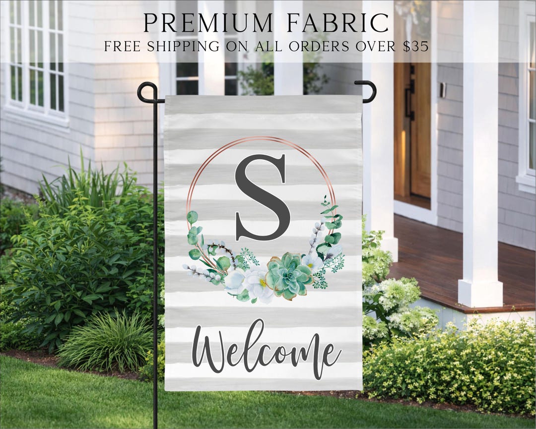 Spring Welcome Flag, Spring Garden Flag, Summer Garden Flag, Porch ...