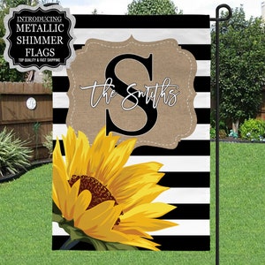 Sunflower Garden Flag, Spring Garden Flag, Summer Garden Flag, Porch Decor, Entry Flag, Yard Decor, Housewarming Gift