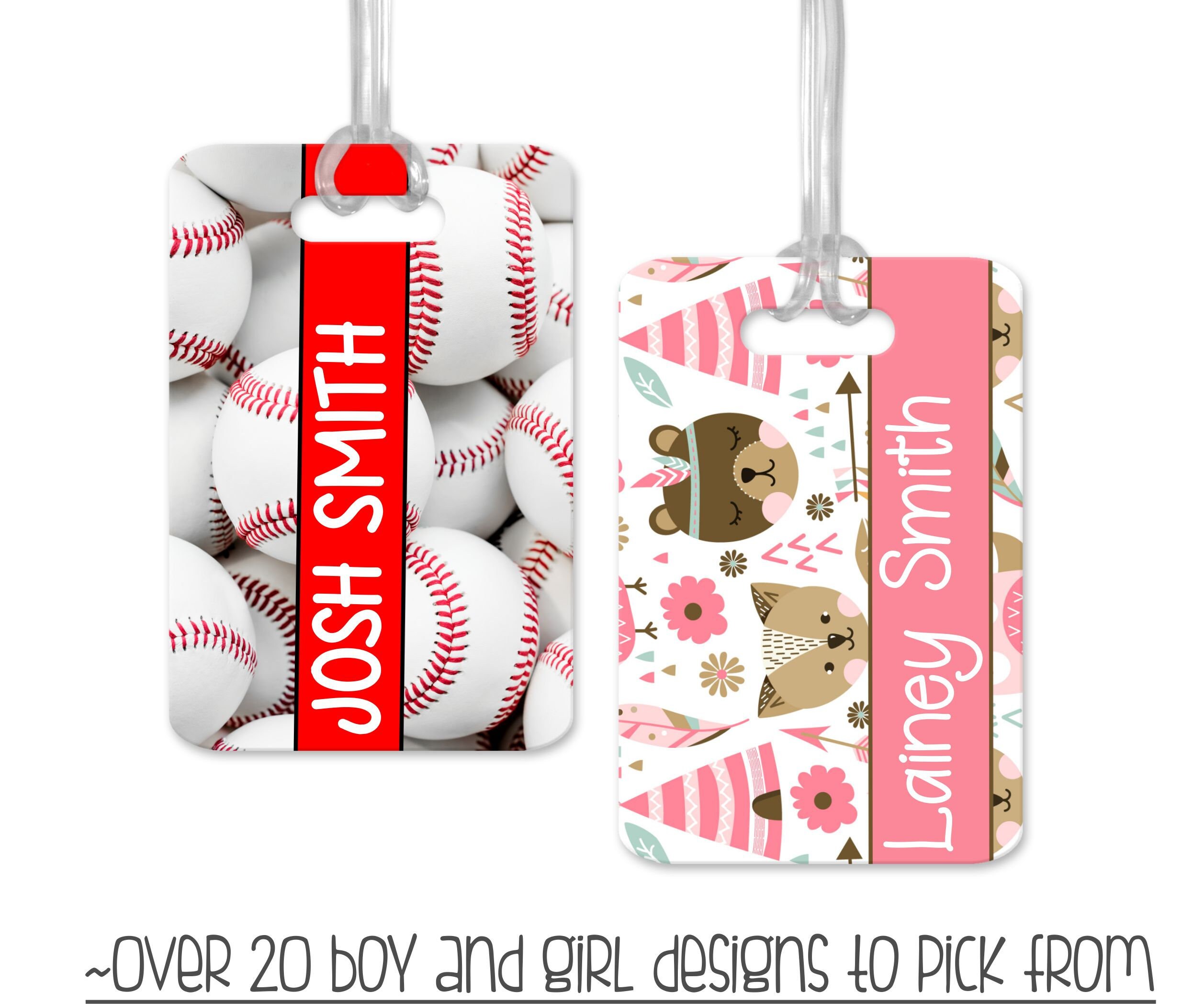 Personalized Bag Tag Backpack Tags 