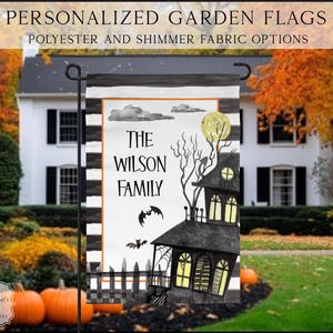 Halloween Garden Flag, Trick Or Treat Garden Flag, Halloween Garden Flag, Halloween Porch Flag, Fall Garden Flag, Halloween Yard Flag