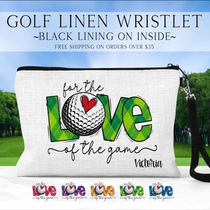 Personalized Golf Bag, Ladies Golf Bag, Girls Trip Golf Bag, Custom Golf Tournament Bag, Golf Tee Bag, Golf Lover Gift, Golf Accessories