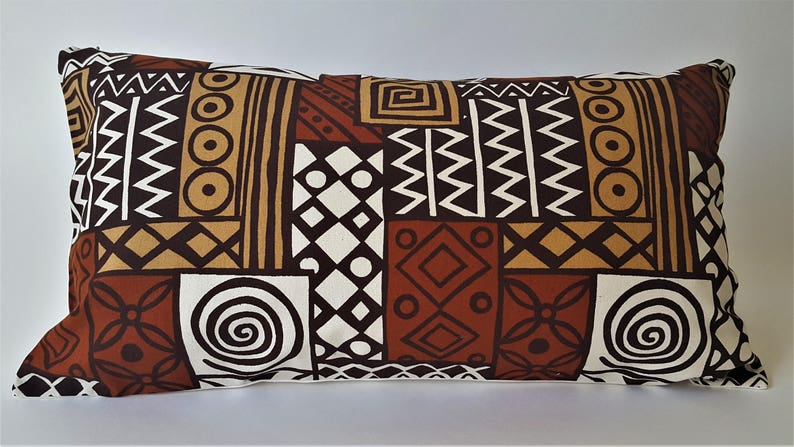 Pillow Cover Original Woodin fabric African print pillow | Etsy