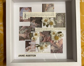 Pride and Prejudice shadow box