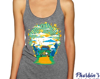 Women Tank, Festival Tank, Phish Tank, Phish Women Tank, Phish Tour Tank, Phish women, Grateful Dead Tank, Women Festival Tank, Workout tank