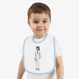 Wolfman&#39;s Brother Baby Bib: Phish Inspired Cotton Bib