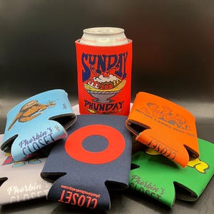 Phish KOOZIE® Can Cooler & Sticker Set: Phishmas Gift