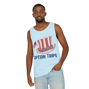 Captain Trips Tank, Captain Trips Women Tank, Grateful Dead Women Tank, Grateful Dead Women Shirt, Grateful Dead Shirt, Jerry Tank