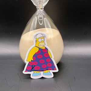 Fat Homer Donut Sticker: Phish Lot Tour Sticker