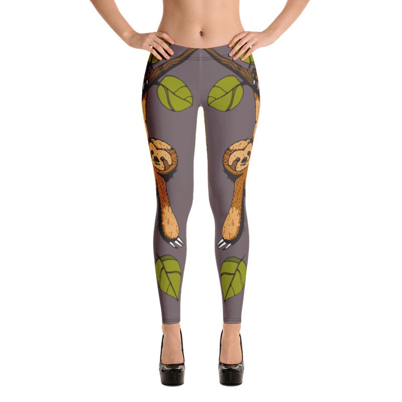 sloth yoga pants